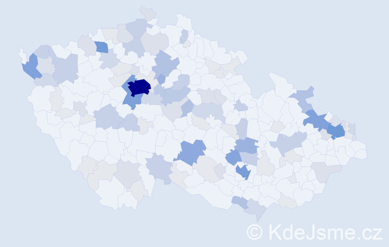 Příjmení: 'Schulz', počet výskytů 329 v celé ČR