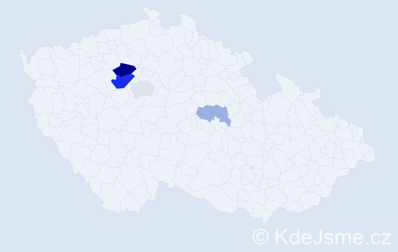 Příjmení: 'Rim', počet výskytů 11 v celé ČR