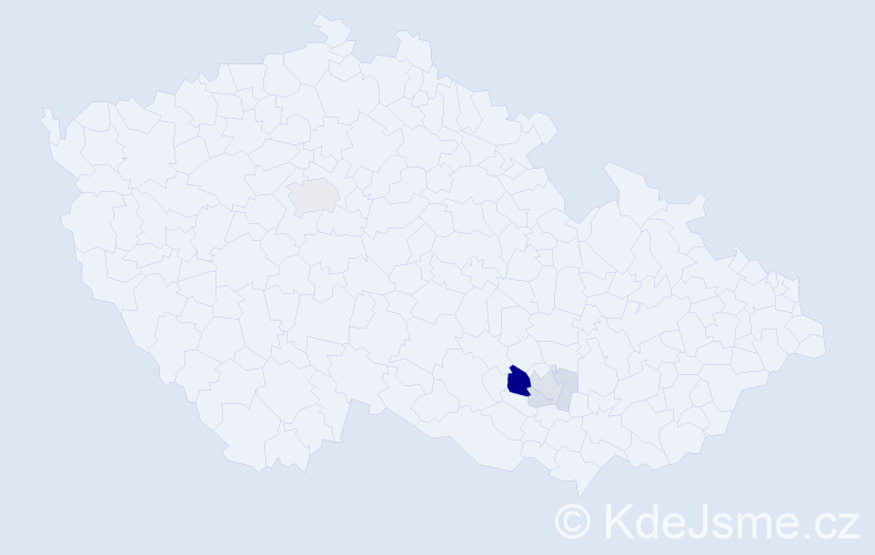 Příjmení: 'Plaisnerová', počet výskytů 14 v celé ČR