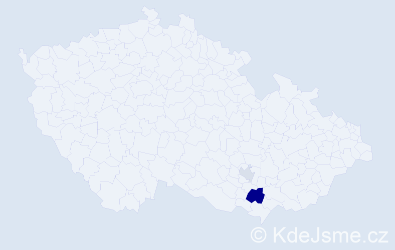 Příjmení: 'Mnacakanov', počet výskytů 4 v celé ČR