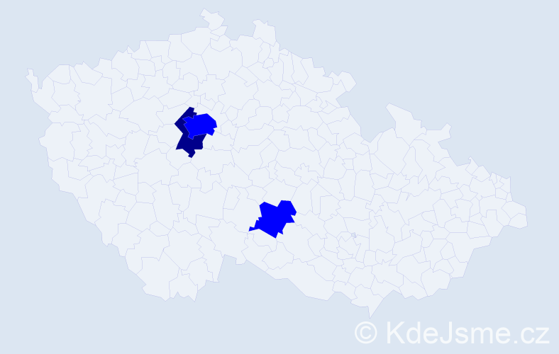 Příjmení: 'Veselivskyy', počet výskytů 4 v celé ČR