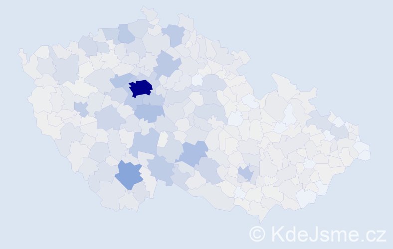 Příjmení: 'Tůma', počet výskytů 4732 v celé ČR