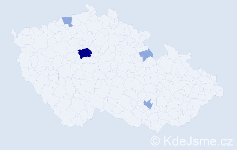 Příjmení: 'Sakharova', počet výskytů 12 v celé ČR