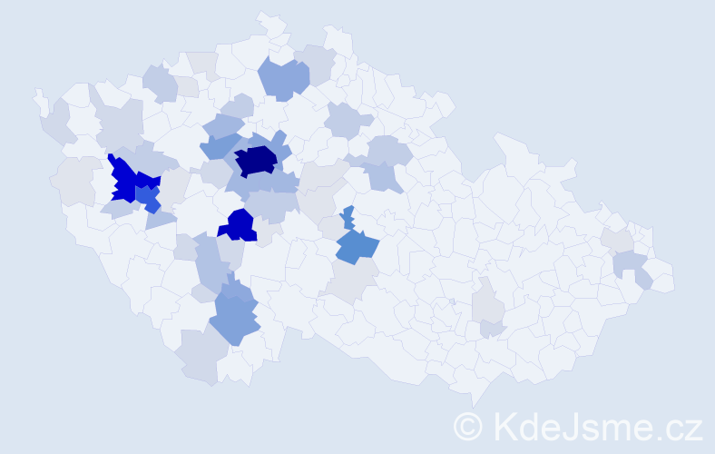 Příjmení: 'Calta', počet výskytů 238 v celé ČR