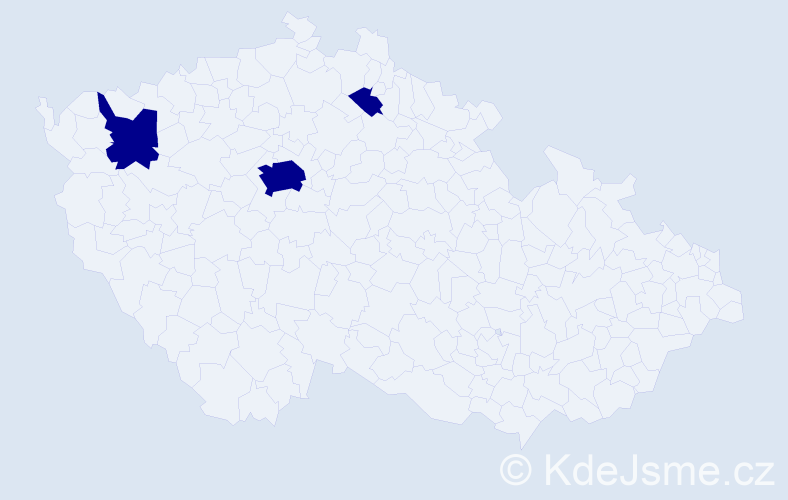 Příjmení: 'Ha Trung', počet výskytů 3 v celé ČR