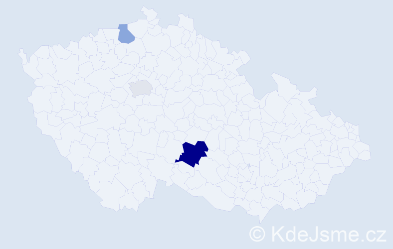 Příjmení: 'Krummová', počet výskytů 6 v celé ČR