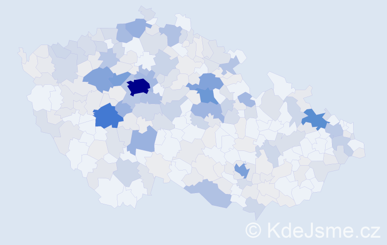 Příjmení: 'Černohorská', počet výskytů 999 v celé ČR