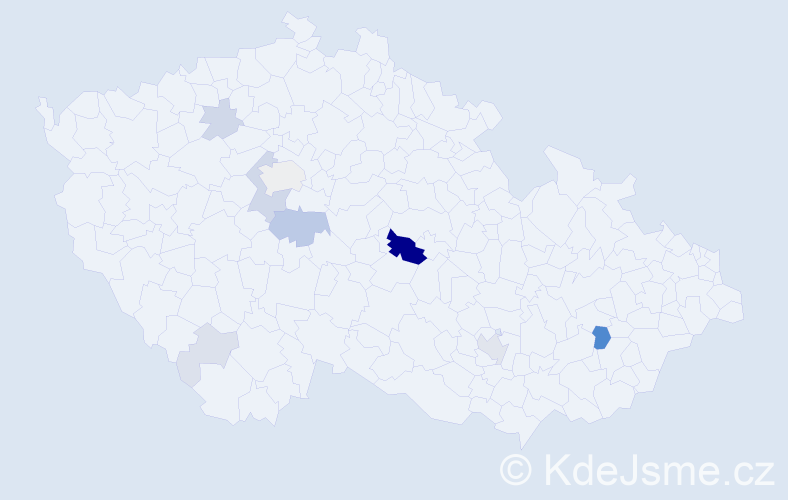 Příjmení: 'Lefflerová', počet výskytů 42 v celé ČR