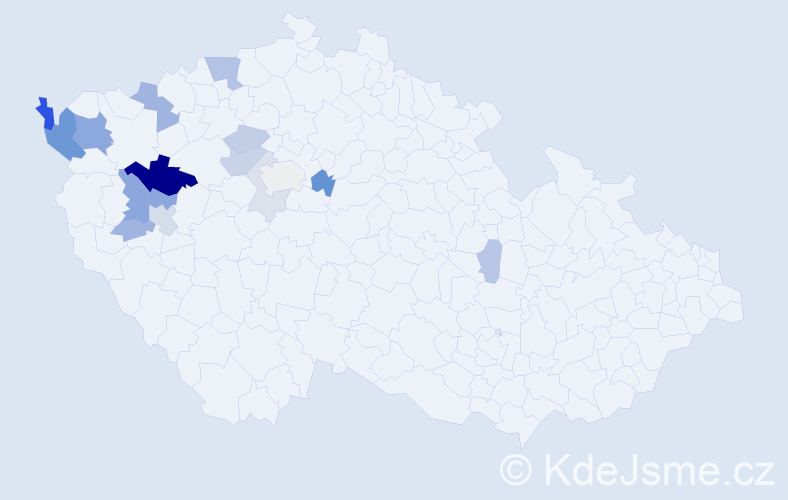 Příjmení: 'Karnolt', počet výskytů 37 v celé ČR