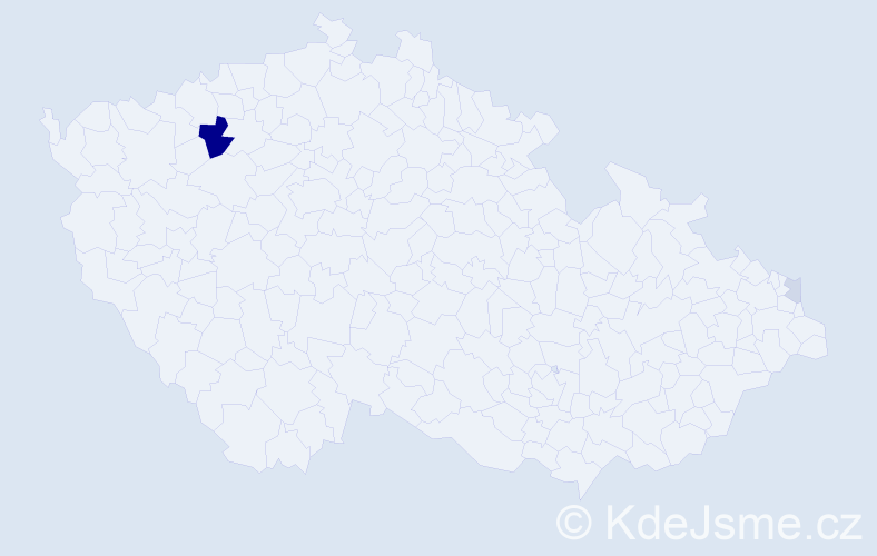 Příjmení: 'Kadeth', počet výskytů 7 v celé ČR