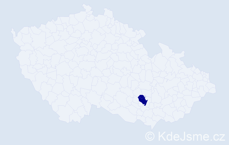 Příjmení: 'Hernoun', počet výskytů 2 v celé ČR
