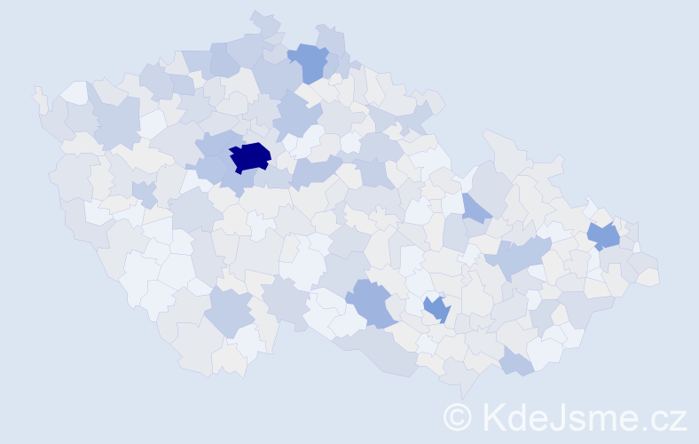 Příjmení: 'Neumann', počet výskytů 1896 v celé ČR