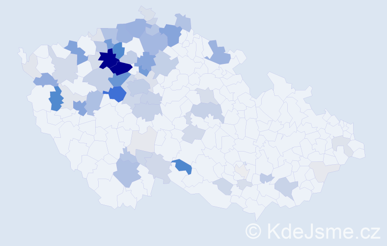 Příjmení: 'Paur', počet výskytů 326 v celé ČR
