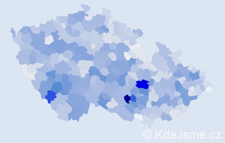 Příjmení: 'Staněk', počet výskytů 6401 v celé ČR