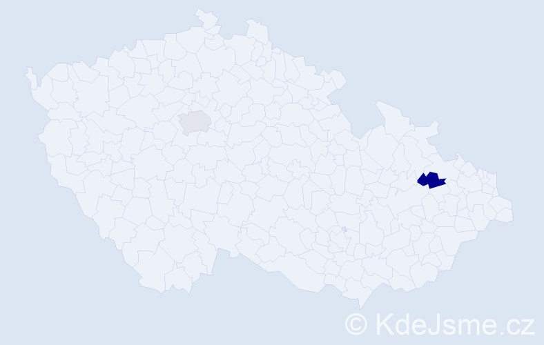 Příjmení: 'Baskakov', počet výskytů 7 v celé ČR