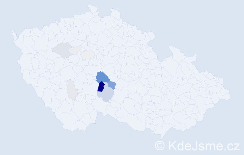 Příjmení: 'Humeš', počet výskytů 34 v celé ČR
