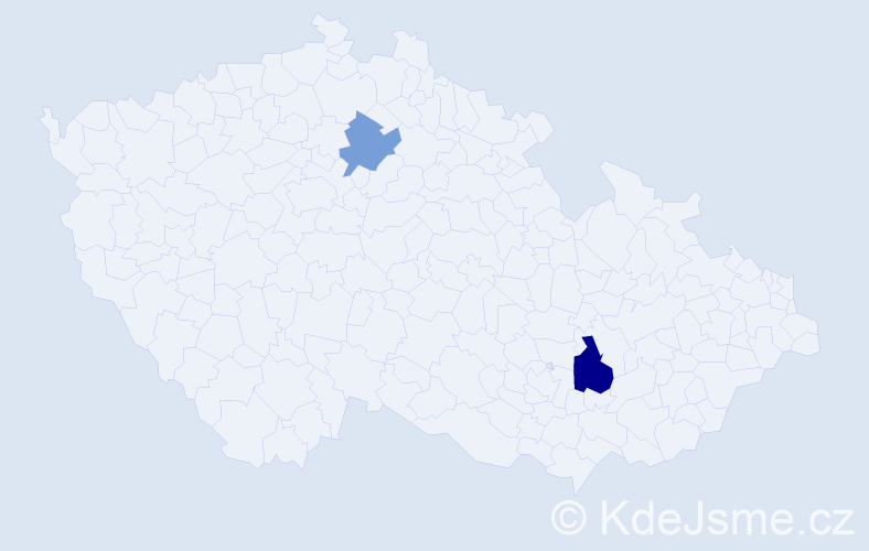 Příjmení: '"El Bourkhissi"', počet výskytů 3 v celé ČR