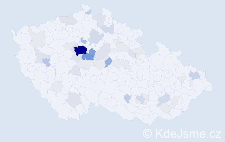 Příjmení: 'Susová', počet výskytů 168 v celé ČR
