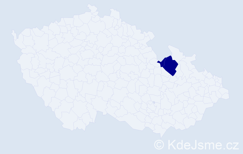 Příjmení: 'Skejo', počet výskytů 2 v celé ČR
