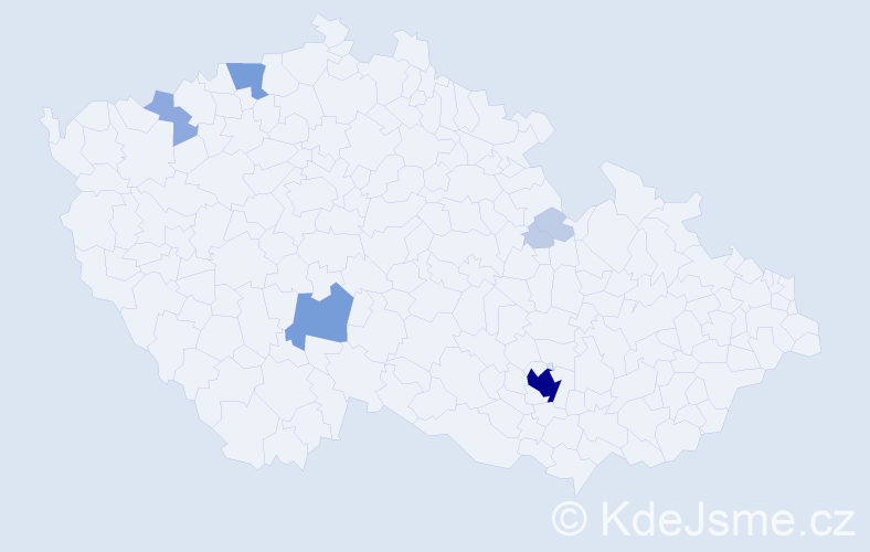 Příjmení: 'Manuel', počet výskytů 20 v celé ČR