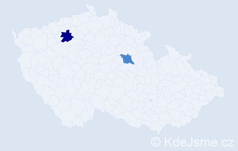 Příjmení: 'Körösová', počet výskytů 4 v celé ČR