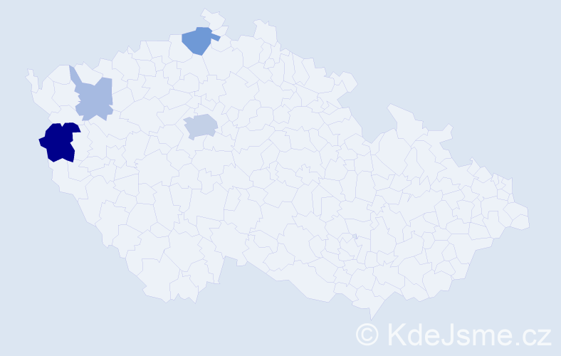 Příjmení: 'Roidt', počet výskytů 11 v celé ČR