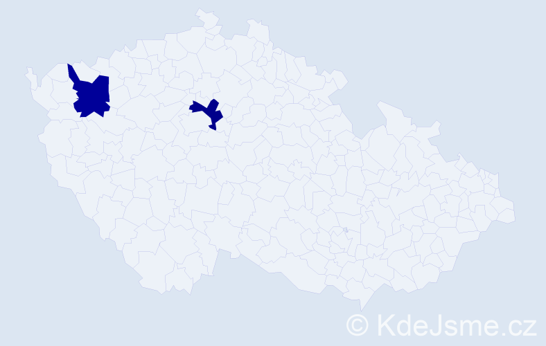 Příjmení: '"Sidamon-Eristavi"', počet výskytů 2 v celé ČR