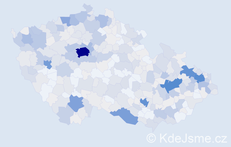 Příjmení: 'Schneider', počet výskytů 1688 v celé ČR