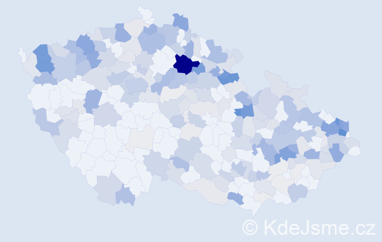 Příjmení: 'Daniš', počet výskytů 798 v celé ČR