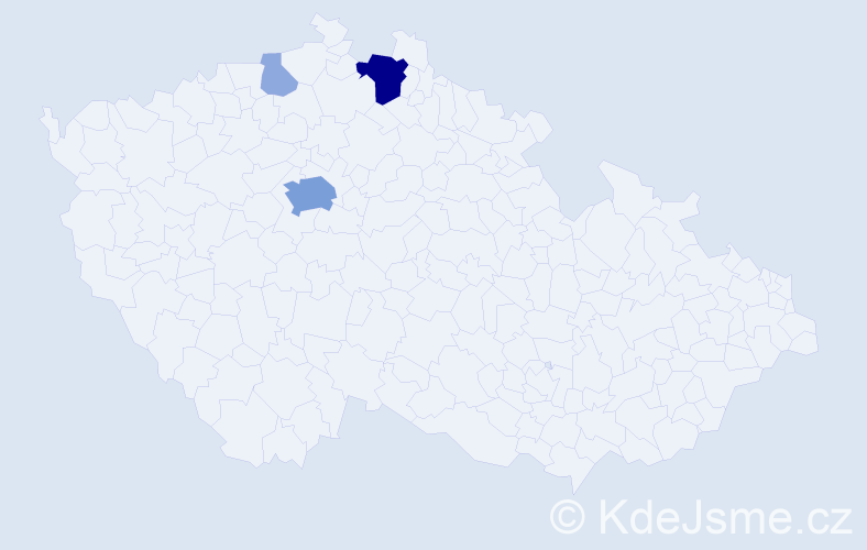 Příjmení: 'Passianová', počet výskytů 10 v celé ČR