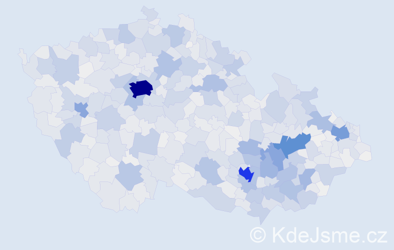 Příjmení: 'Sedláčková', počet výskytů 9132 v celé ČR