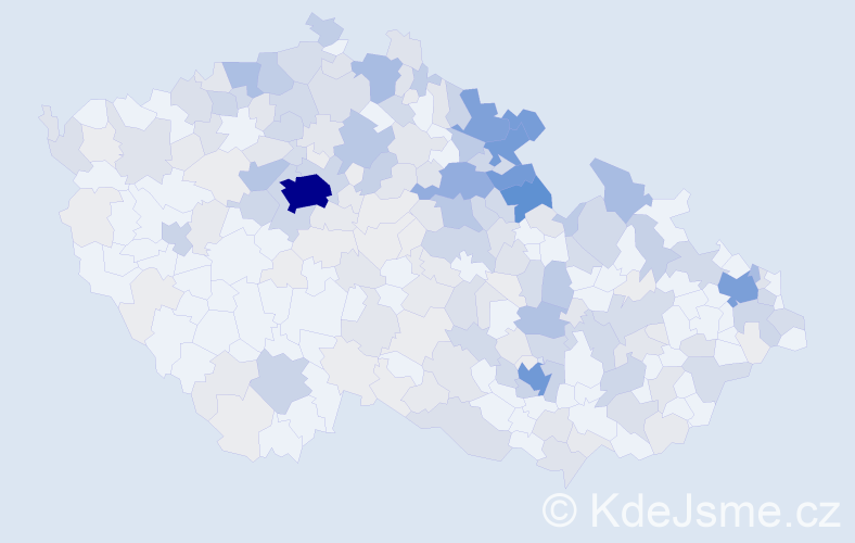 Příjmení: 'Pohlová', počet výskytů 1023 v celé ČR
