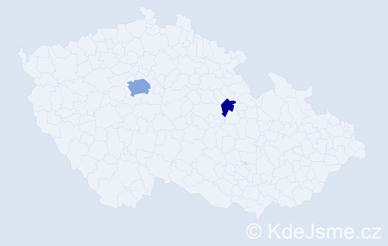 Příjmení: 'Rolfes', počet výskytů 6 v celé ČR