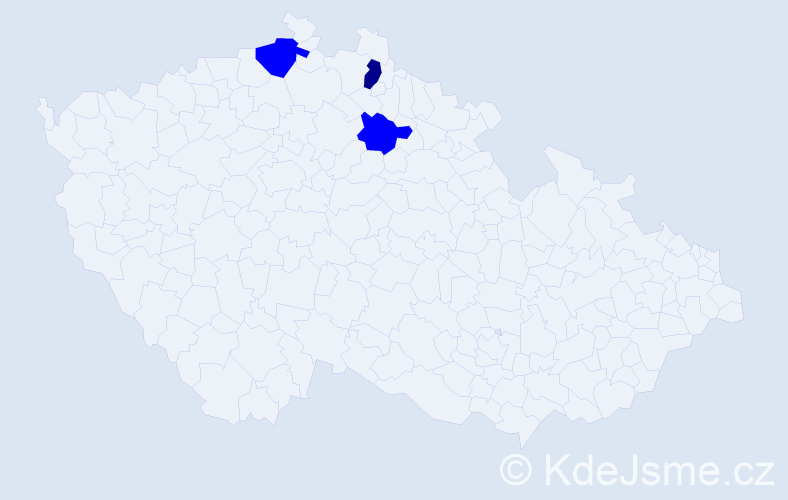 Příjmení: 'Sallmannová', počet výskytů 4 v celé ČR
