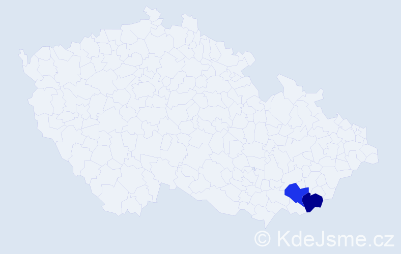 Příjmení: 'Kroeblová', počet výskytů 2 v celé ČR