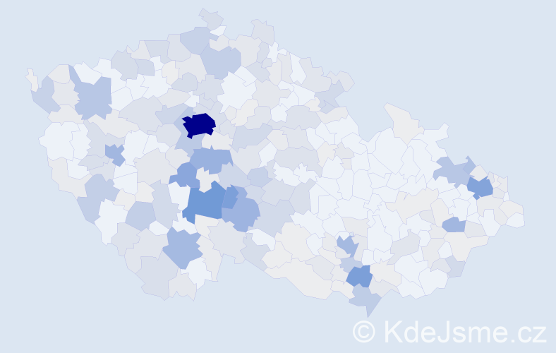 Příjmení: 'Papežová', počet výskytů 971 v celé ČR