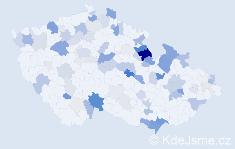Příjmení: 'Nosálová', počet výskytů 246 v celé ČR