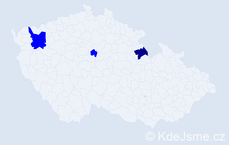 Příjmení: 'Ryngl', počet výskytů 4 v celé ČR