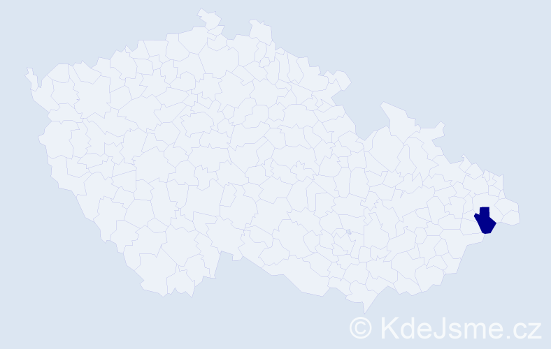 Příjmení: 'Karláková', počet výskytů 2 v celé ČR