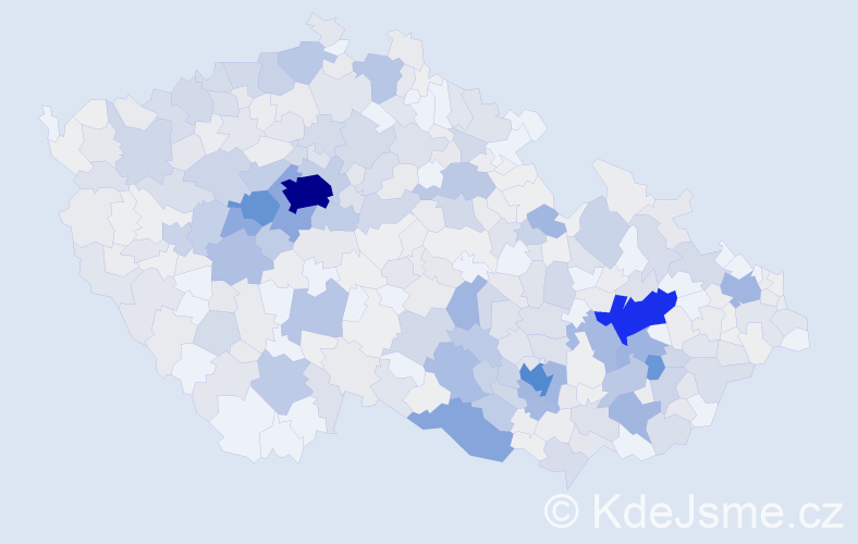 Příjmení: 'Sklenářová', počet výskytů 2042 v celé ČR