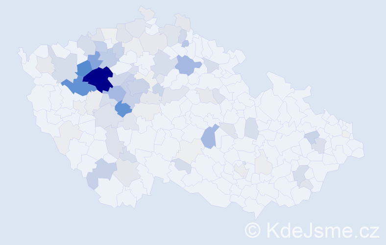 Příjmení: 'Konopásková', počet výskytů 374 v celé ČR