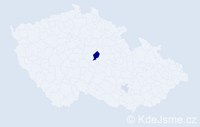 Příjmení: 'Bezuška', počet výskytů 3 v celé ČR