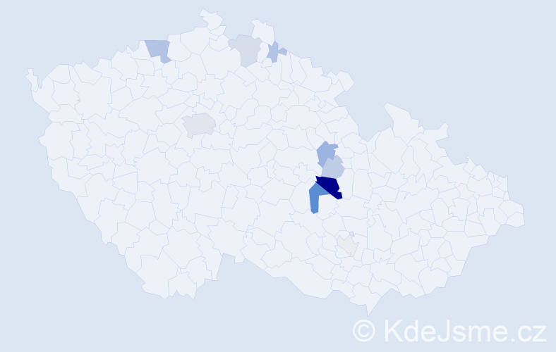 Příjmení: 'Scheib', počet výskytů 29 v celé ČR