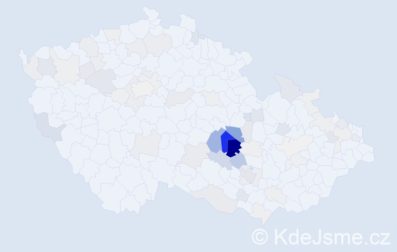 Příjmení: 'Tulis', počet výskytů 241 v celé ČR