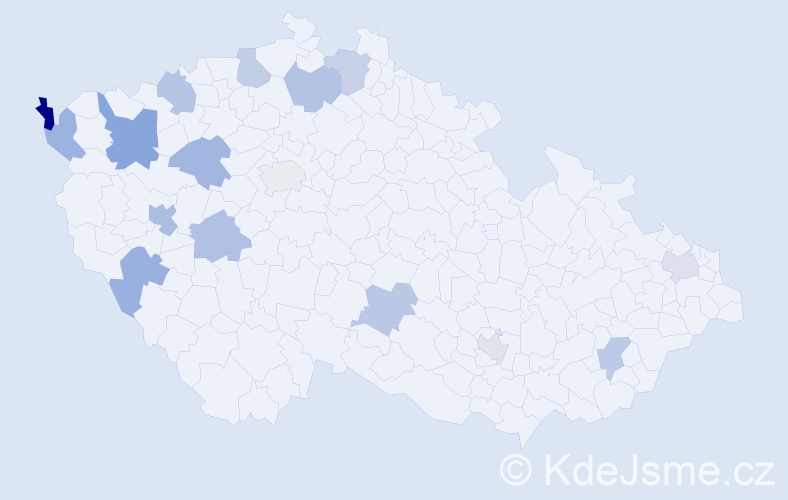 Příjmení: '"Le Trung"', počet výskytů 19 v celé ČR