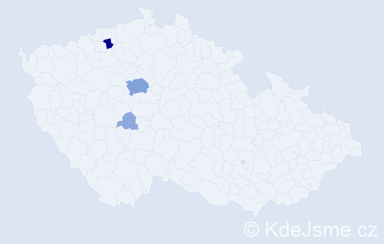 Příjmení: 'Spieler', počet výskytů 11 v celé ČR