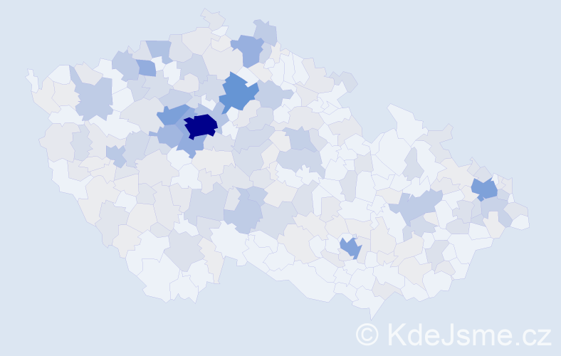 Příjmení: 'Keller', počet výskytů 703 v celé ČR