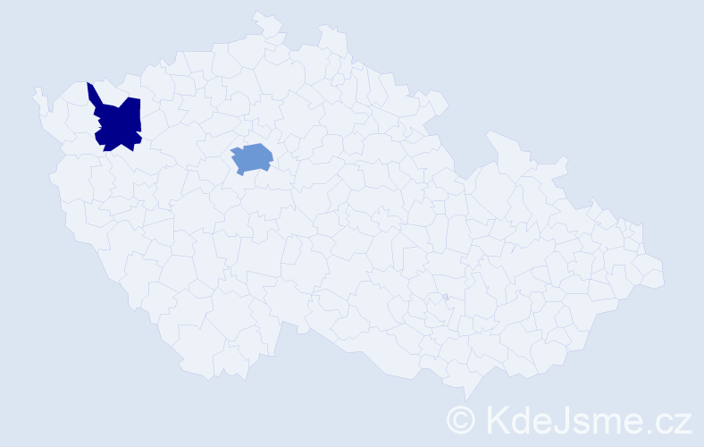 Příjmení: 'Ryabtsev', počet výskytů 4 v celé ČR