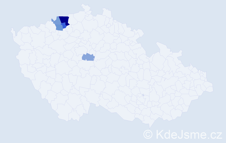 Příjmení: 'Körschnerová', počet výskytů 12 v celé ČR