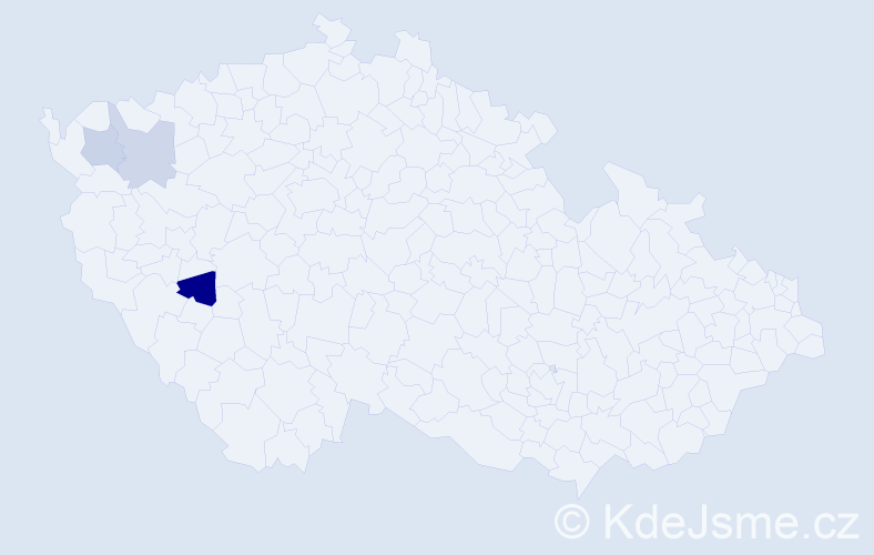 Příjmení: 'Kohlenberger', počet výskytů 4 v celé ČR